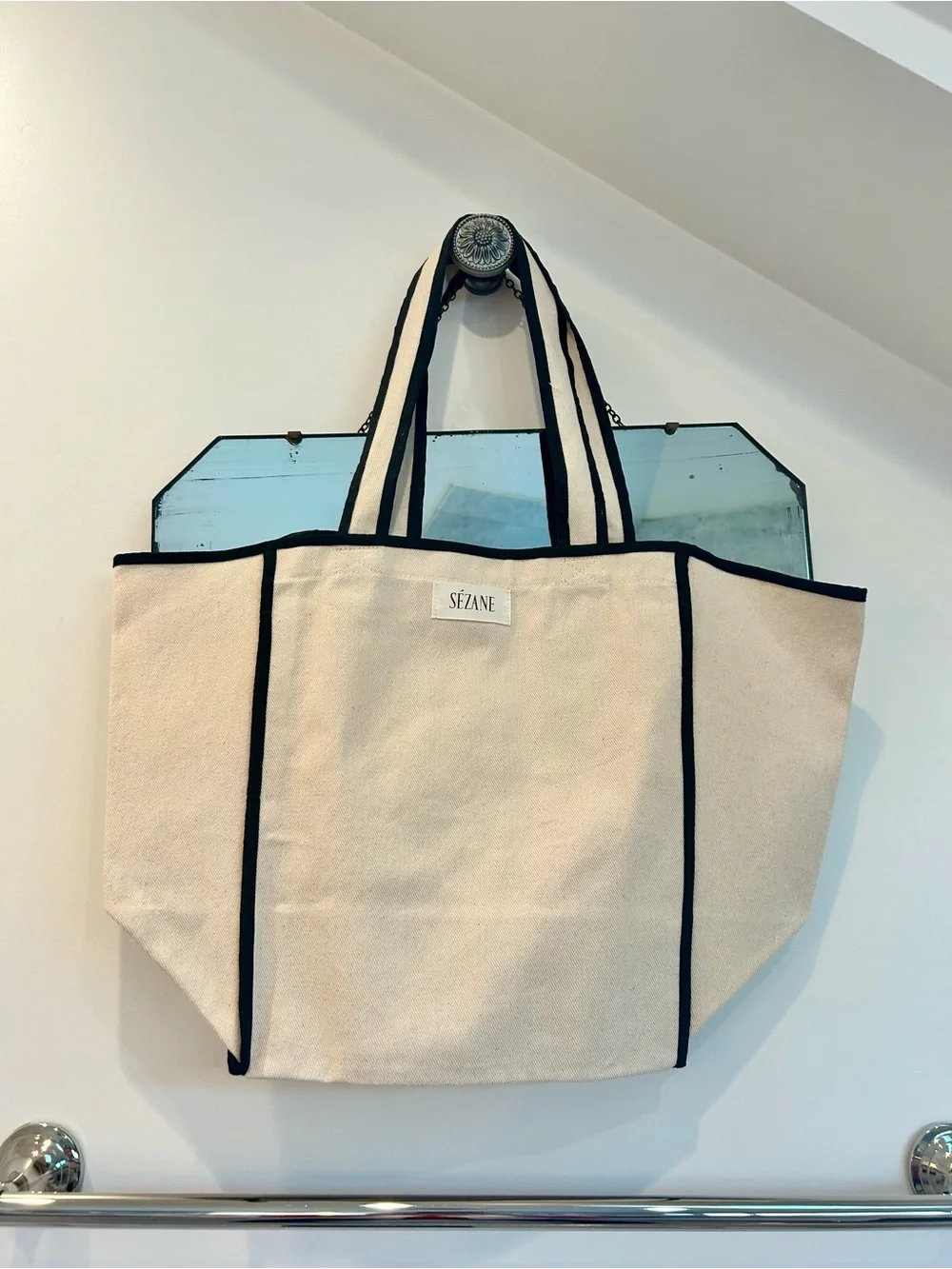 Sezane roomy cream